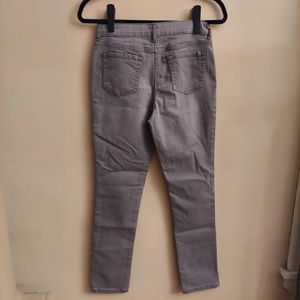 CHILDRENS PLACE 14 Girls Super Skinny Jeans in Granite Wash